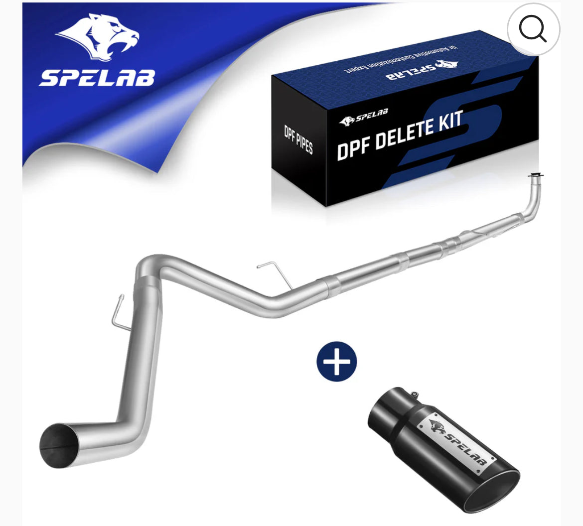 Turbo Back Exhaust 4"/5" 2013-2018 6.7
Cummins 2500/3500 + free exhaust tip| SPELAB
