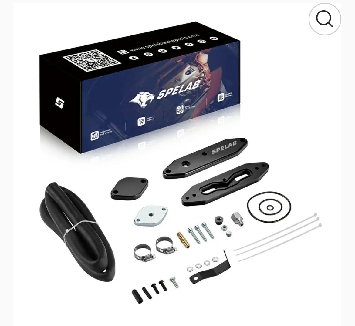 Flow Through EGR Delete Kit For 2011-2023
Ford 6.7L Powerstroke Diesel
F250 350 F450 F550 | SPELAB