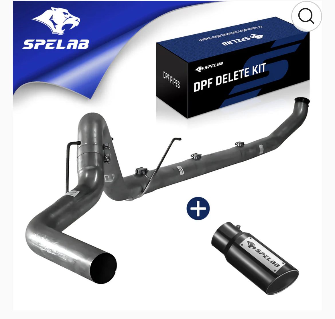5" Turbo-Back for 2003-2004
Dodge 5.9L Cummins DPF Delete
Race Pipe I SPELAB