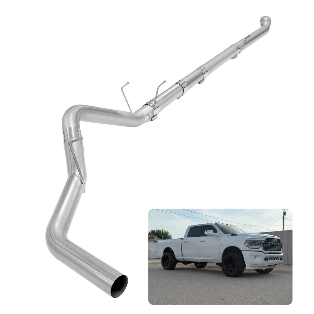Down pipe Back Exhaust for 2019-2025 Cummins