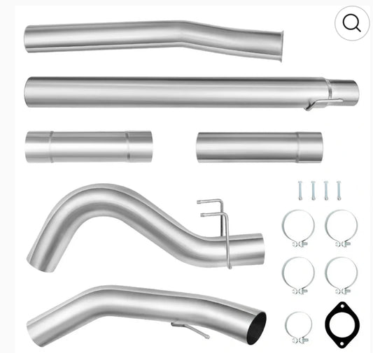 6.7 Powerstroke Downpipe Back Exhaust 4” & 5”