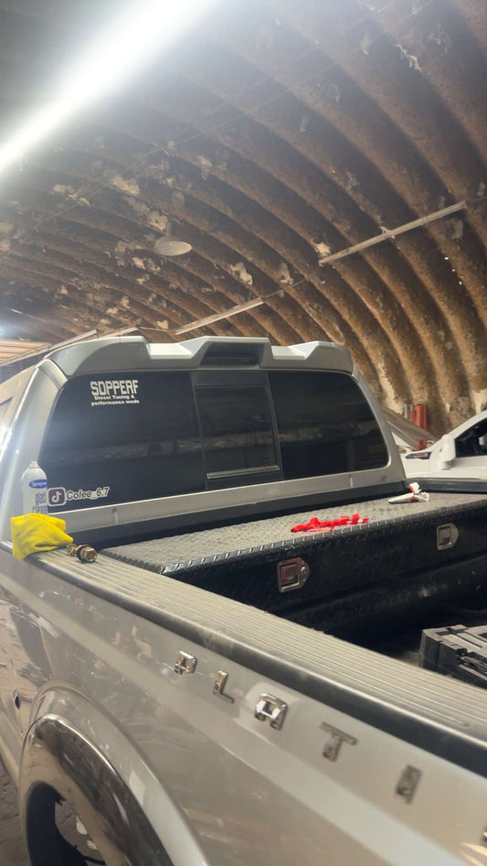 99-2016 F250+F350 Cab Spoiler (Raw)