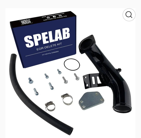 SPELAB 2004-2005 6.6L
Duramax LLY EGR Delete Kit/ High Flow Intake