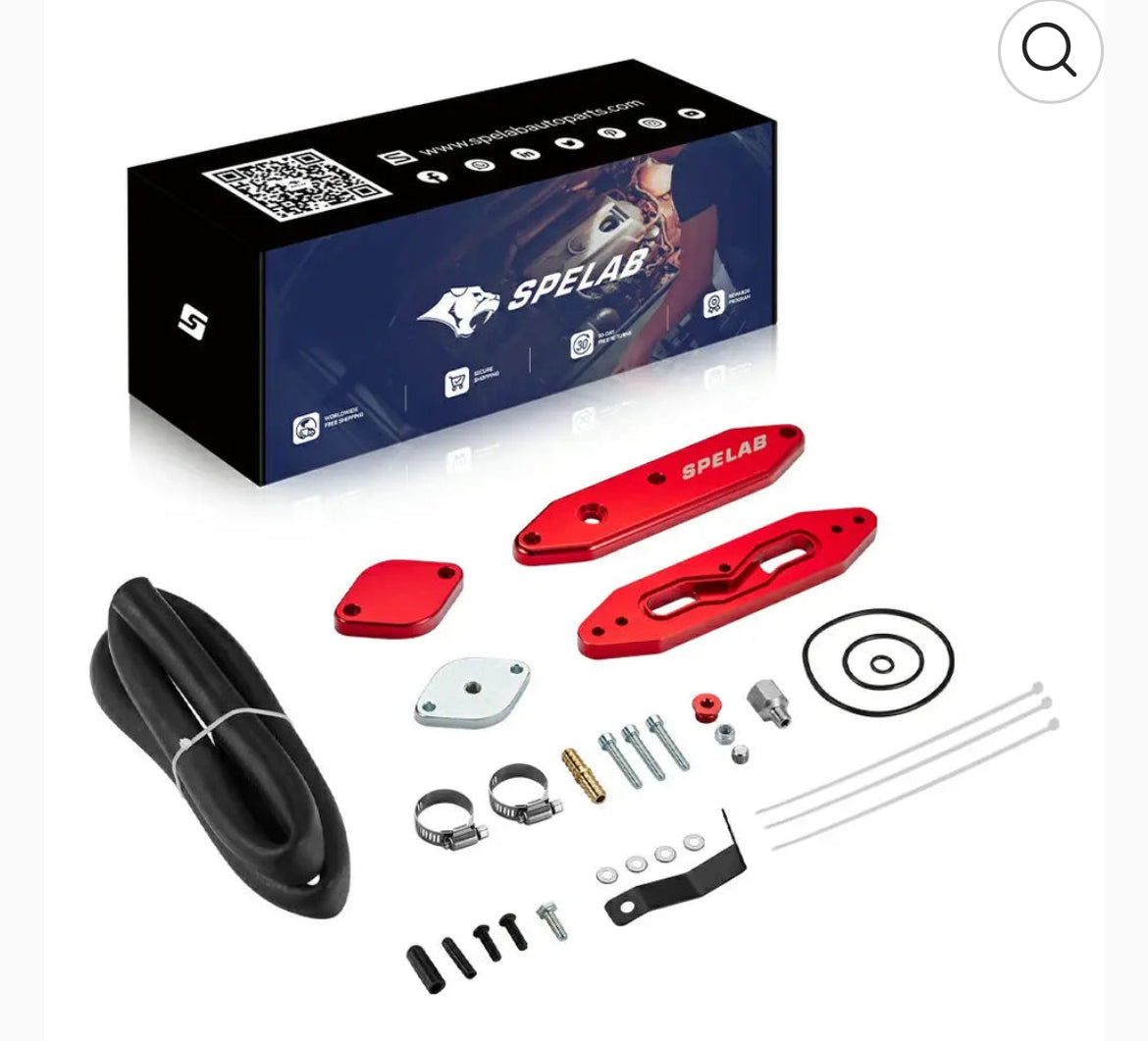 Flow Through EGR Delete Kit For 2011-2023
Ford 6.7L Powerstroke Diesel
F250 350 F450 F550 | SPELAB