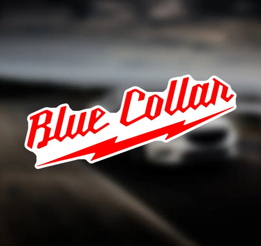 Blue Collar Sticker