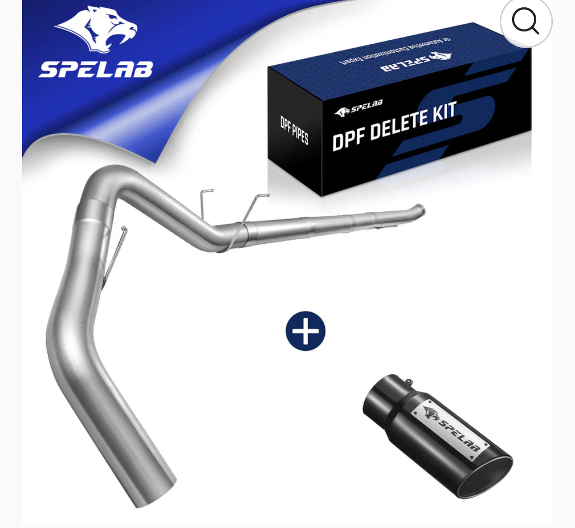 4"/5" 2019+ 6.7 Cummins
Downpipe Back Exhaust I Dodge Ram 2500/3500 | SPELAB
