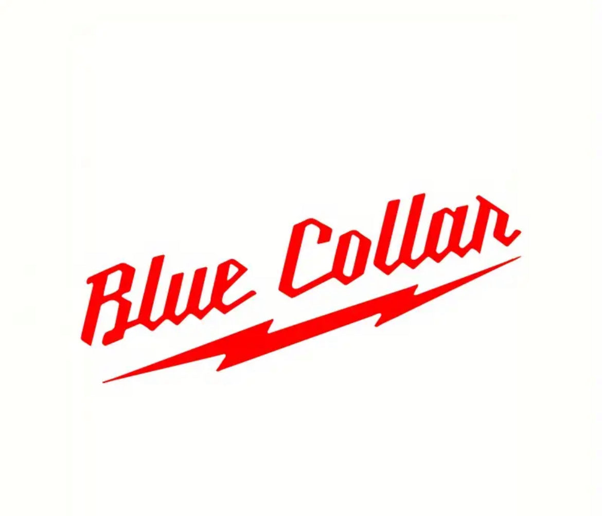 Blue Collar Sticker