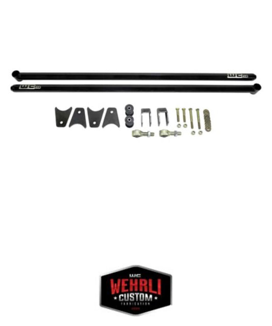 WC Fab Traction Bar Kit, 60 in., 99-18 Ford / Ram, Univ RCLB/CCSB/ECSB