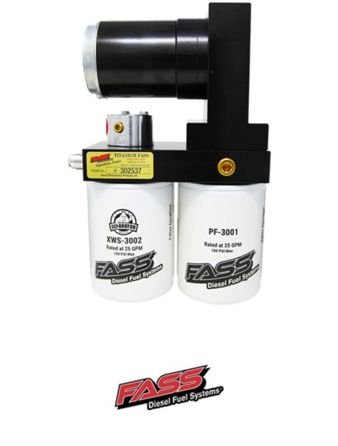 FASS Titanium Signature Series Diesel Fuel Lift Pump - 05-18 & 21-24 Dodge Cummins (165gph)