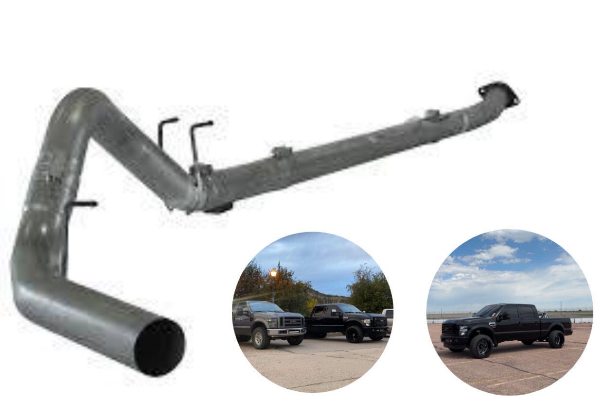 6.4 Powerstroke Downpipe Back Exhaust 4” & 5”