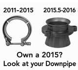 2011-2016 DURAMAX 6.6 STAINLESS STEEL 4" RACE PIPE