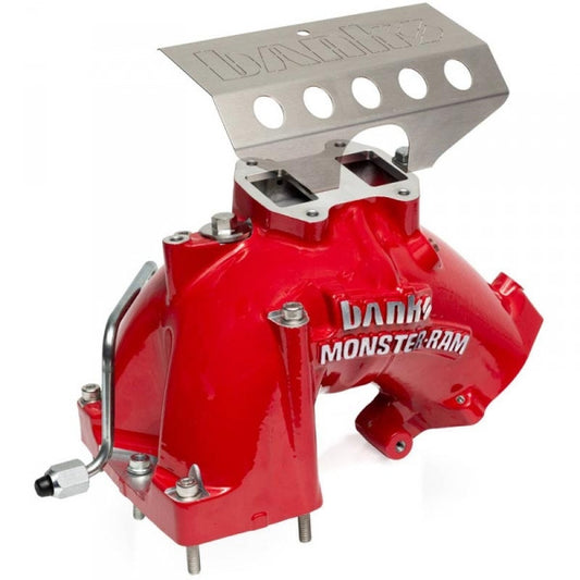 BANKS POWER MONSTER RAM INTAKE WITH BILLET INTAKE PLATE & HEATER GRID 2013 TO 2023 6.7L CUMMINS