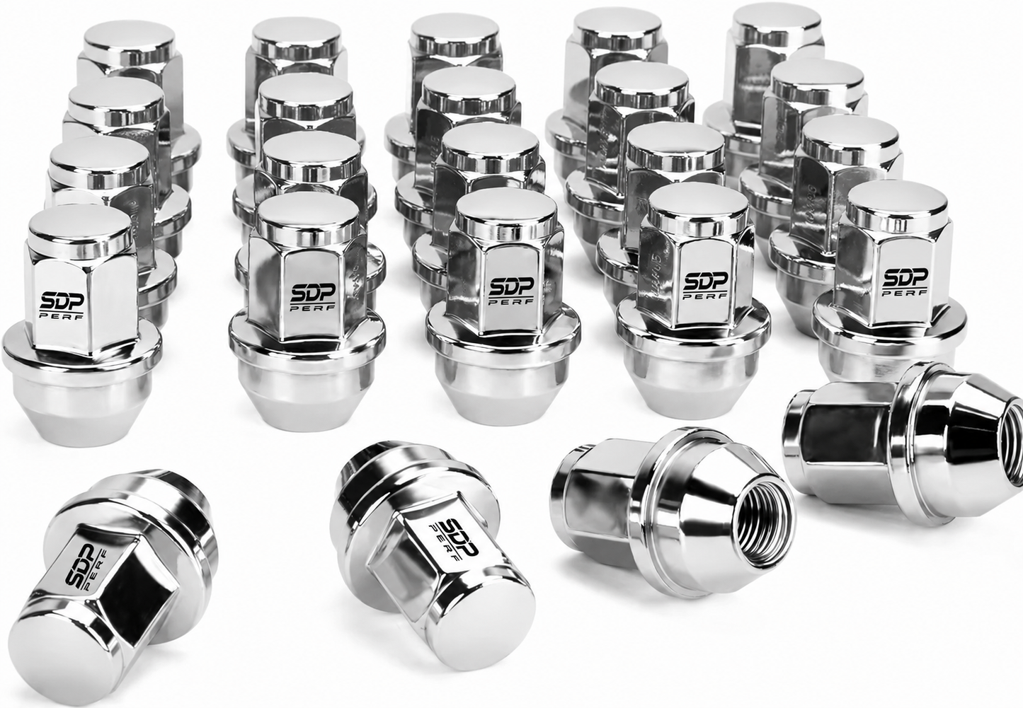 F150 M14x1.5 Steel Lug Nut Set (24pcs)