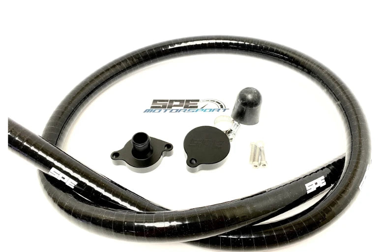 SPE CCV REROUTE KIT 2011 TO 2019 6.7L POWERSTROKE w/ Barb Adapter