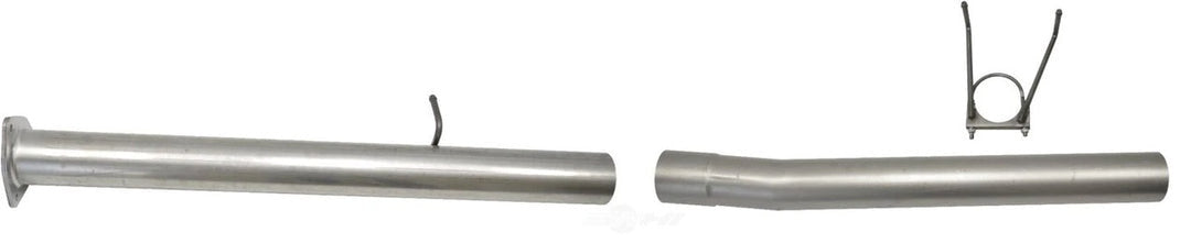2013-2018 DODGE RAM CUMMINS 6.7 STAINLESS STEEL RACE PIPE - 4" - WITH MUFFLER