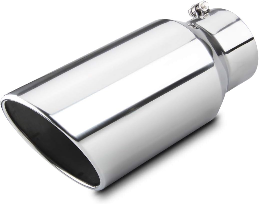 Stainless Steel Polished Exhaust Tip